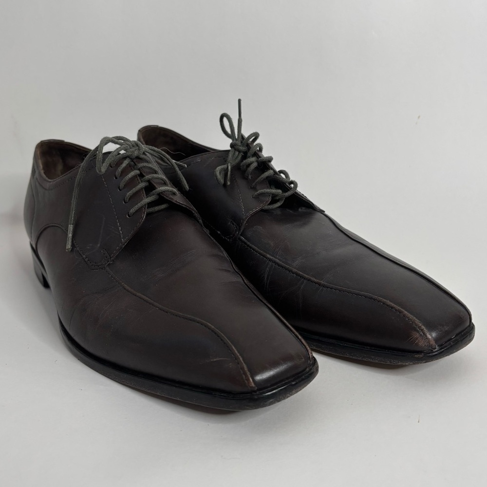 Hugo Boss Vero Cuoio leather dress shoe size 8.5 Men’s - Picture 2 of 6